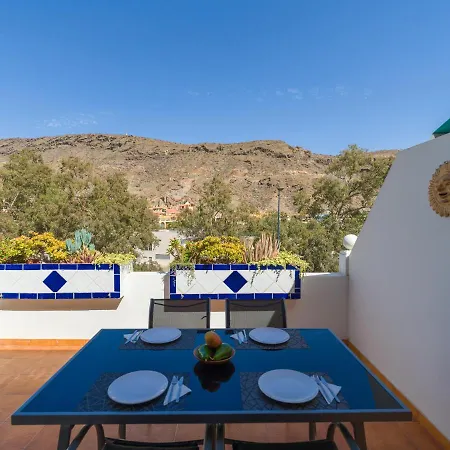Amarre Pool Apartment Puerto De Mogan Exterior photo